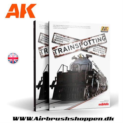TRAINSPOTTING BOG - AK646  AK-Interactive.